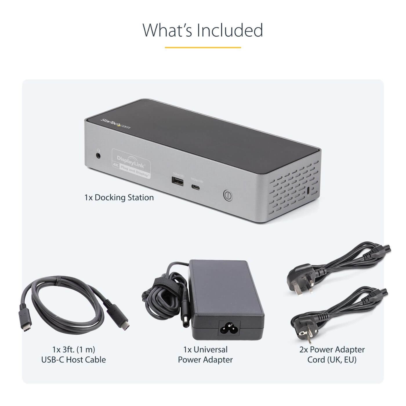 Startech.com DK31C4DPPDI